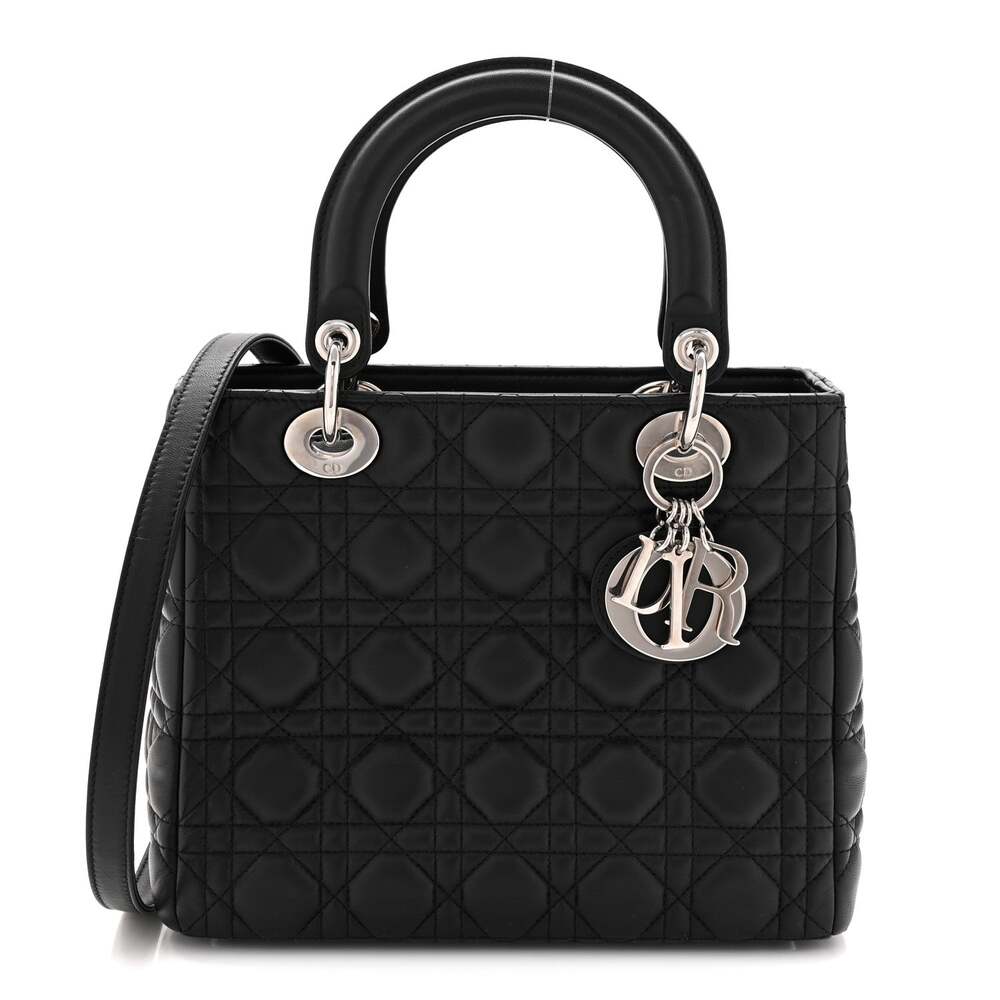 Christian Dior Lambskin Cannage Medium #268116C38B